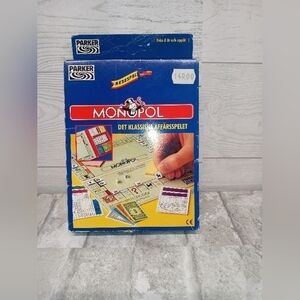 Monopoly Travel Size Made In German Language Vintage‎ 1993